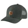 Czapka typu trucker z tyłem z siateczki z wypranej tkaniny typu duck