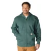 Męska bluza z kapturem Paxton – gruba, wodoodporna, z zamkiem na całej długości – Bluzy z kapturem Carhartt Rain Defender
