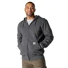 Męska bluza z kapturem Paxton – gruba, wodoodporna, z zamkiem na całej długości – Bluzy z kapturem Carhartt Rain Defender
