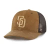 San Diego Padres '47 – czapka typu trucker w luźnym kroju, barwiona