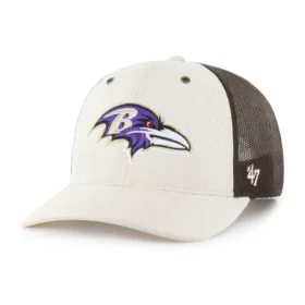 Baltimore Ravens '47 Niefarbowana czapka typu trucker o luźnym kroju