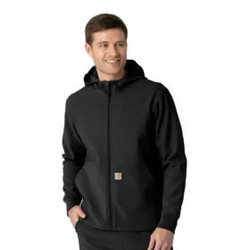 Bluza medyczna z kapturem z laminowanego polaru
