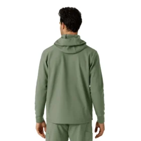 Bluza medyczna z kapturem z laminowanego polaru