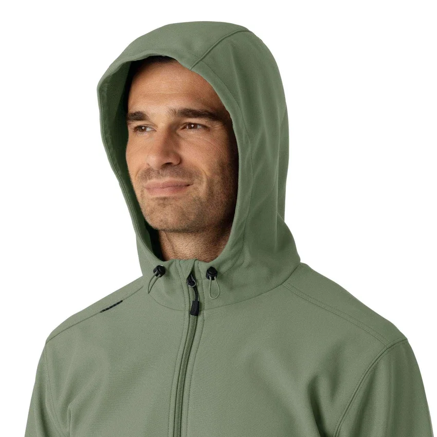 Bluza medyczna z kapturem z laminowanego polaru
