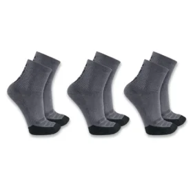Carhartt Force® – skarpetki krótkie z logo, średniej grubości, 3-pak