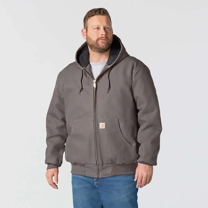 Carhartt J140 Męska kurtka Iconic Firm Duck Insulated Active Jac