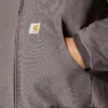 Carhartt J140 Męska kurtka Iconic Firm Duck Insulated Active Jac