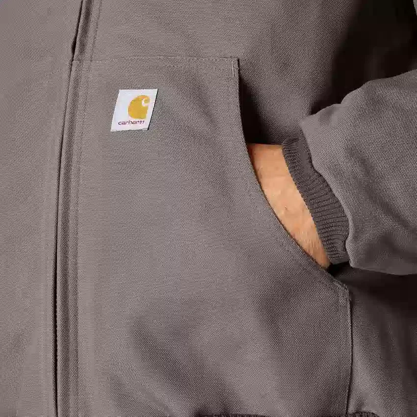 Carhartt J140 Męska kurtka Iconic Firm Duck Insulated Active Jac