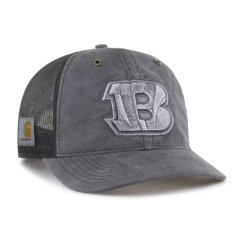 Cincinnati Bengals '47 Barwiona czapka typu trucker o luźnym kroju