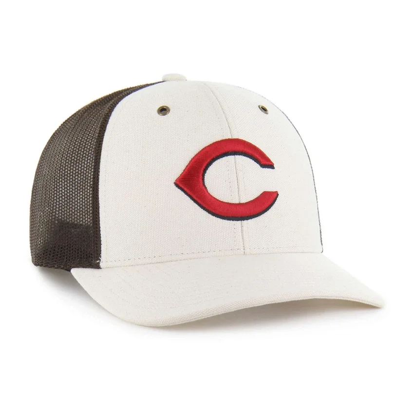 Cincinnati Reds '47 – czapka typu trucker w kolorze naturalnym