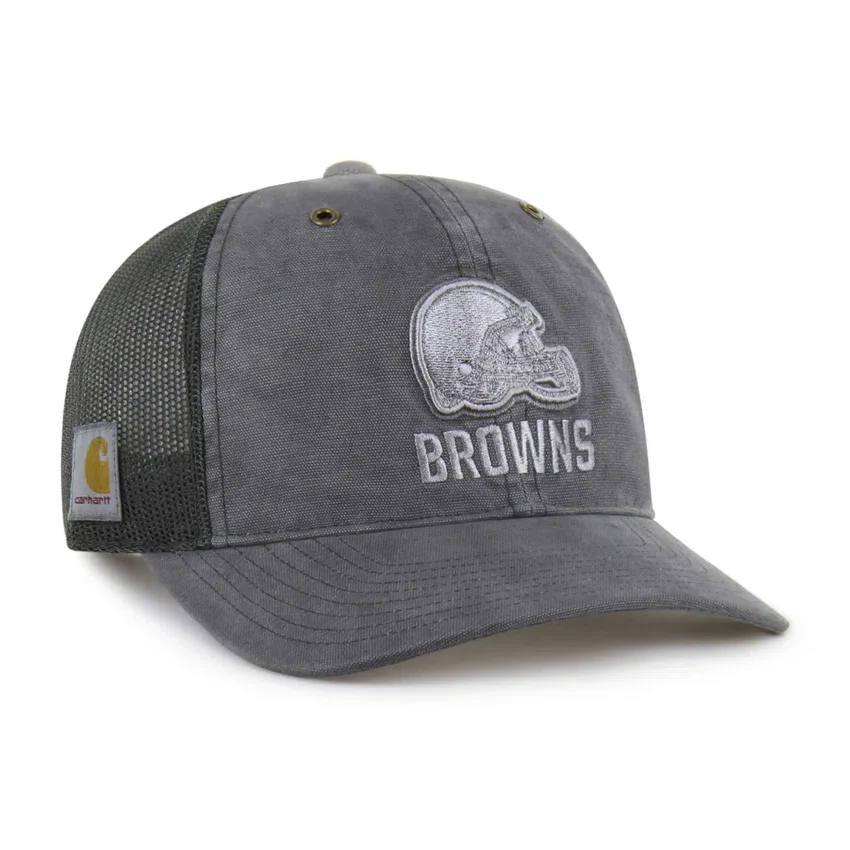 Cleveland Browns '47 – czapka typu trucker w luźnym kroju, barwiona