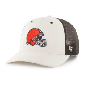 Cleveland Browns '47 Niefarbowana czapka typu trucker o luźnym kroju