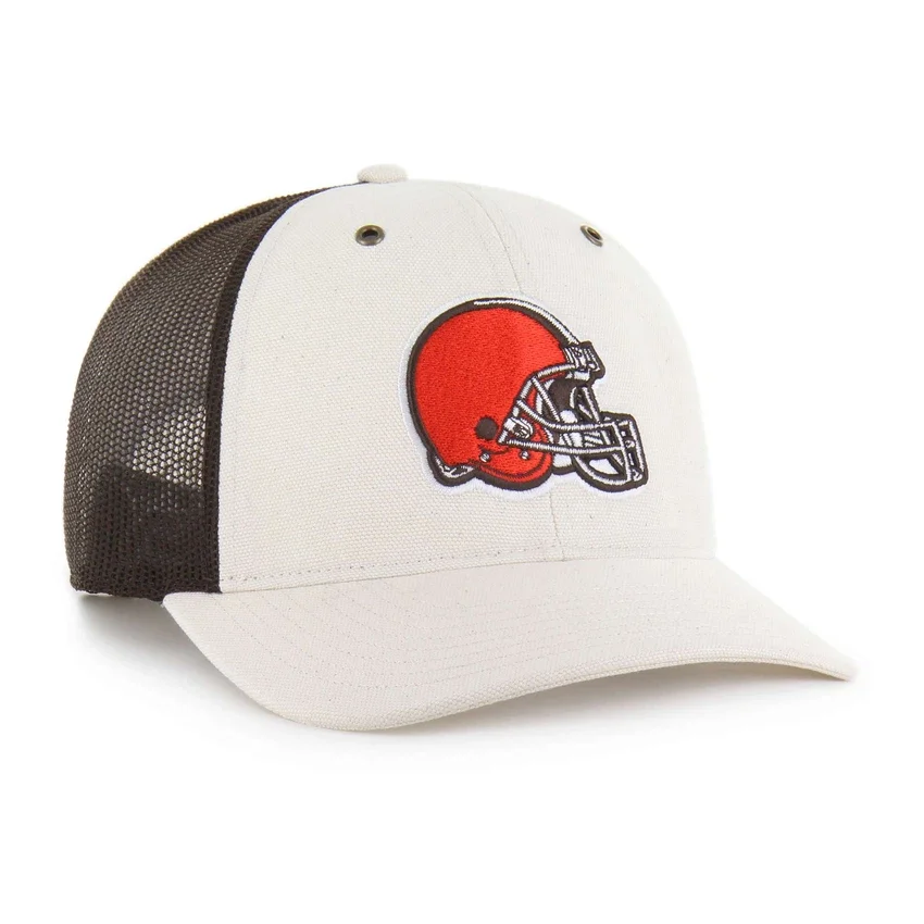 Cleveland Browns '47 Niefarbowana czapka typu trucker o luźnym kroju