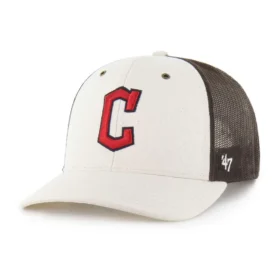 Cleveland Guardians '47 – czapka typu trucker w kolorze naturalnym