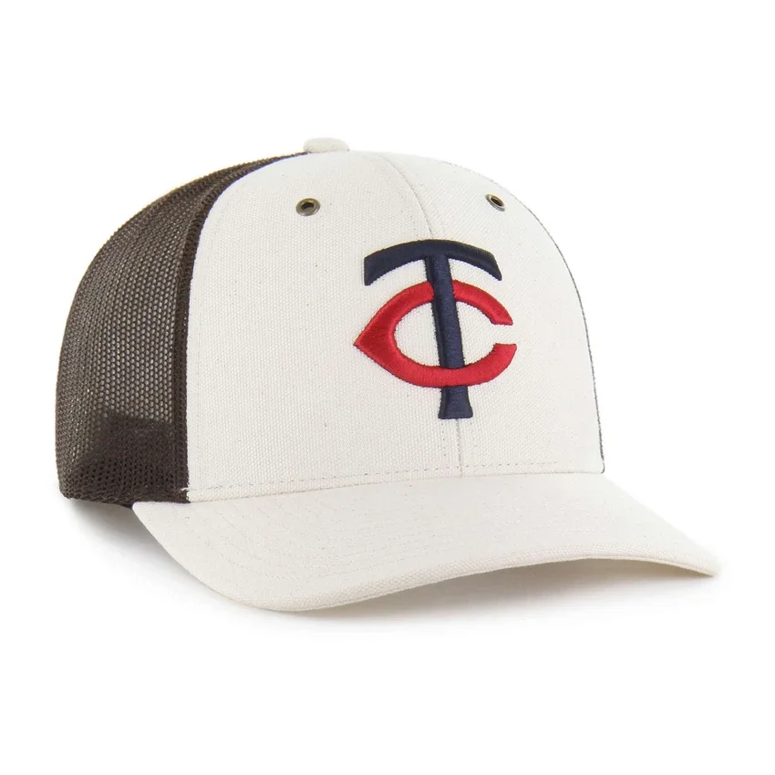 Czapka typu trucker „47” Minnesota Twins – niebarwiona
