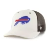 Czapka typu trucker „47” w kolorze naturalnym, luźny krój – Buffalo Bills
