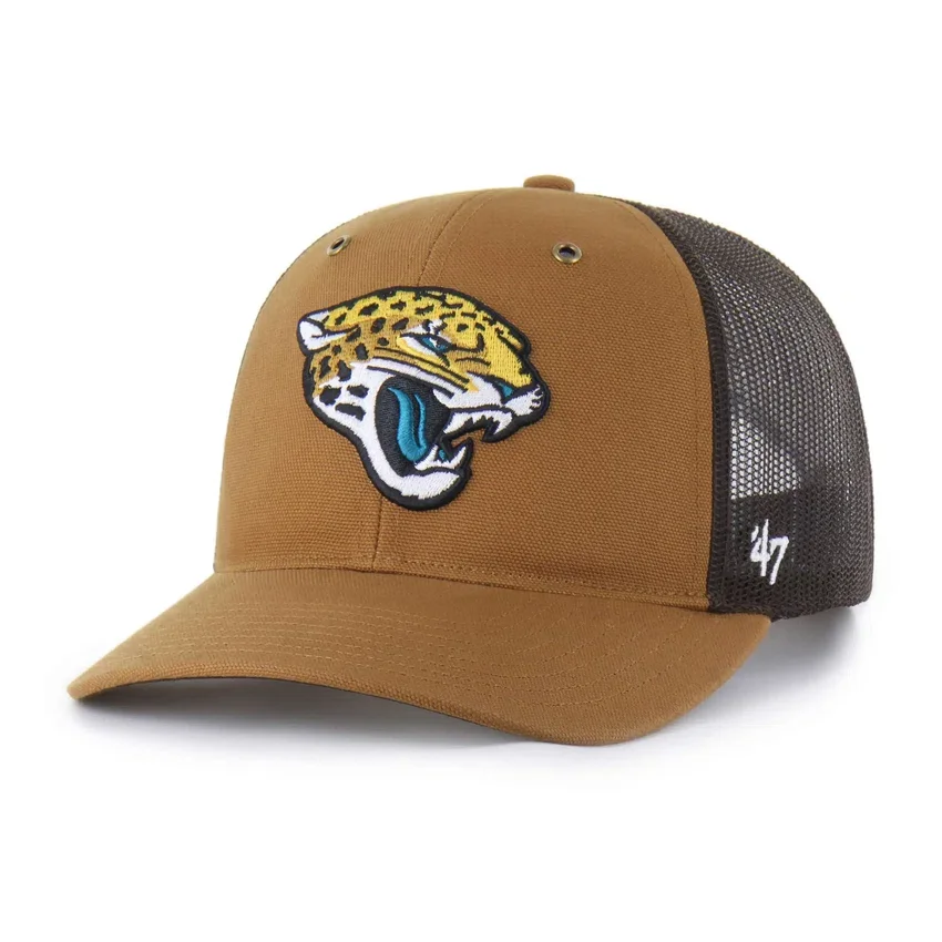 Czapka typu trucker '47 w luźnym kroju z motywem Jacksonville Jaguars