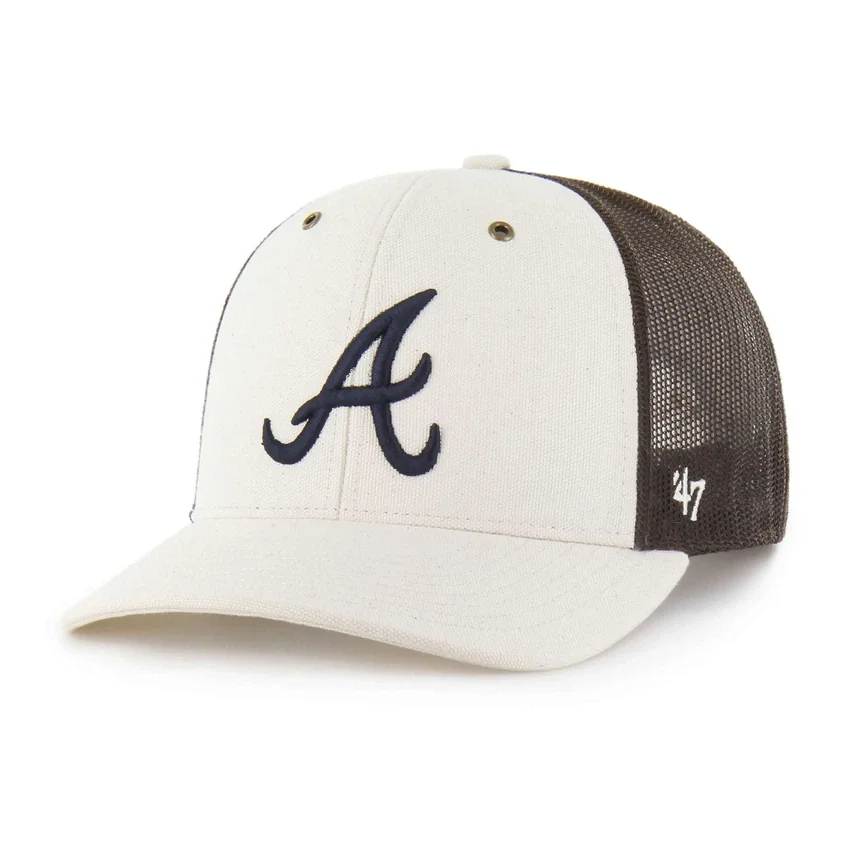 Czapka typu trucker Atlanta Braves '47, niebarwiona