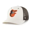 Czapka typu trucker Baltimore Orioles '47, niebarwiona