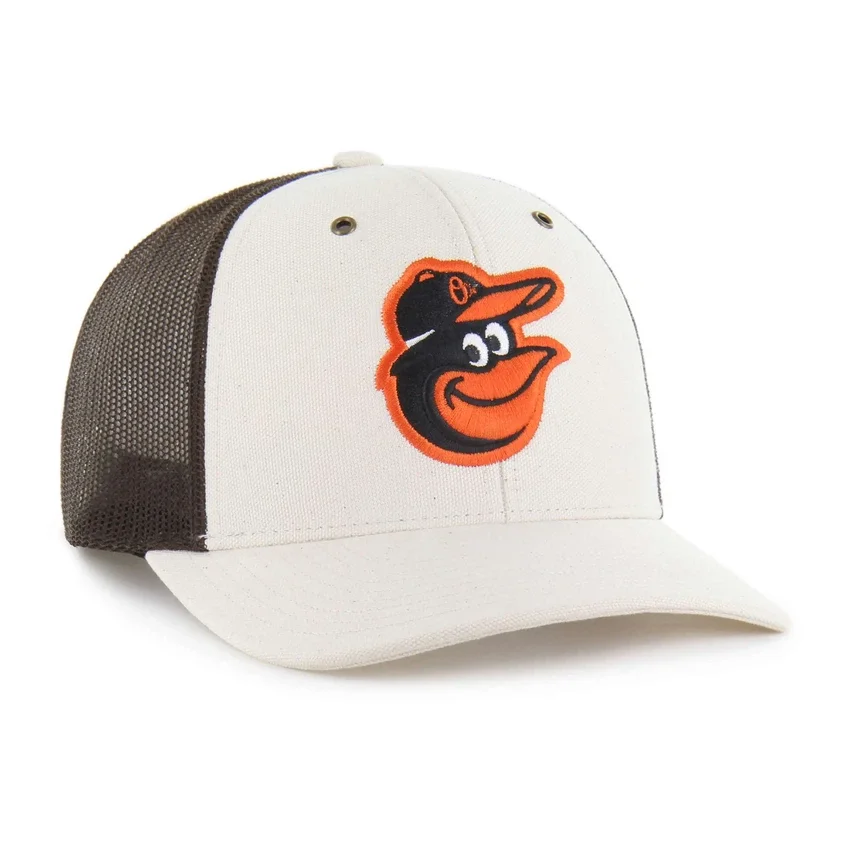 Czapka typu trucker Baltimore Orioles '47, niebarwiona