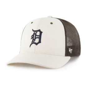 Czapka typu trucker Detroit Tigers '47, niebarwiona