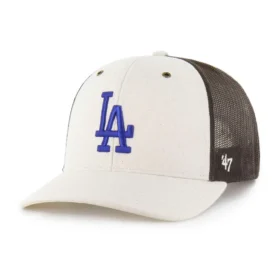 Czapka typu trucker Los Angeles Dodgers '47, niebarwiona