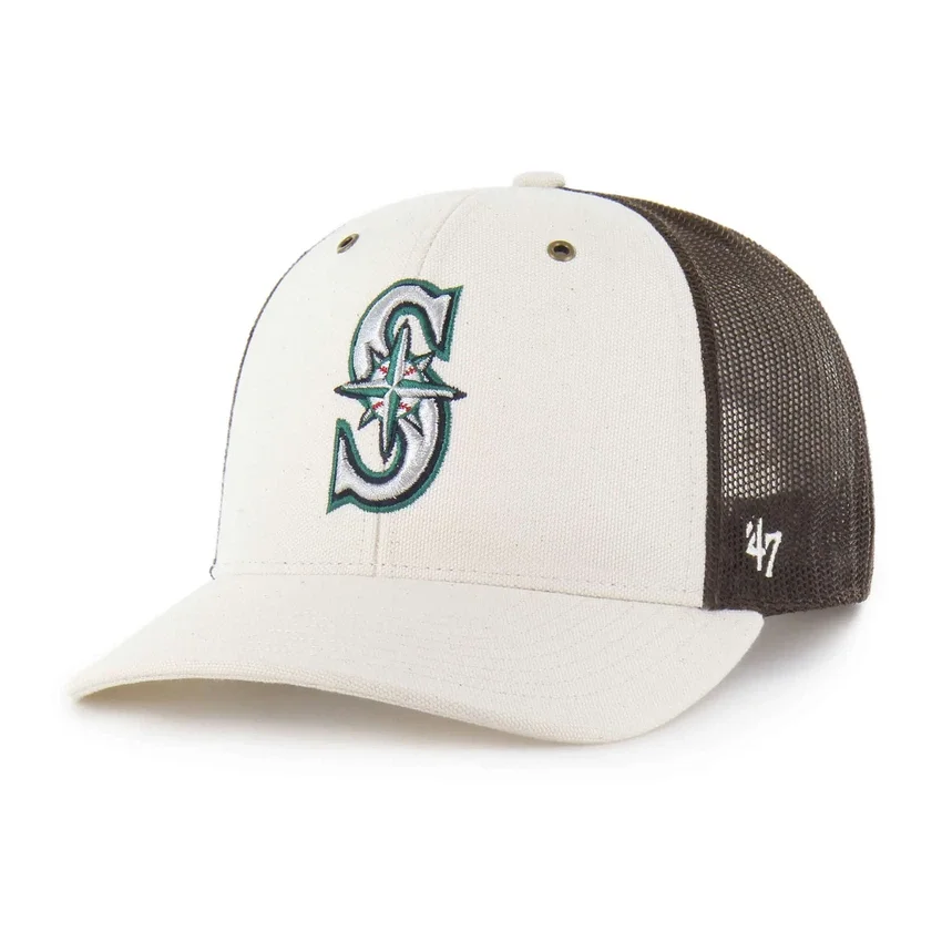 Czapka typu trucker Seattle Mariners '47, niebarwiona
