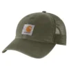 Czapka typu trucker z logo, z siateczkowym tyłem
