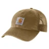Czapka typu trucker z logo, z siateczkowym tyłem
