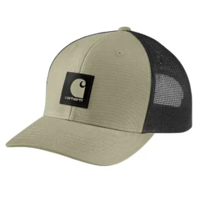 Czapka typu trucker z naszywką z logo, wykonana z tkaniny Rugged Flex™ Twill z siateczkowym tyłem