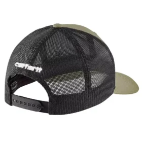 Czapka typu trucker z naszywką z logo, wykonana z tkaniny Rugged Flex™ Twill z siateczkowym tyłem