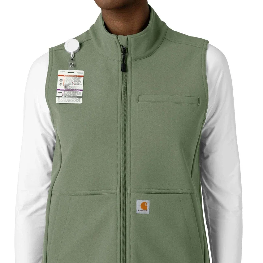 Damowa kamizelka medyczna z laminowanego polaru Rugged Flex®