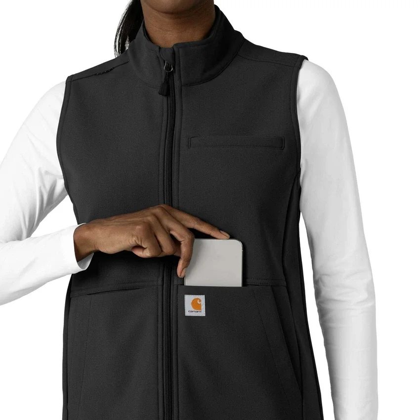 Damowa kamizelka medyczna z laminowanego polaru Rugged Flex®