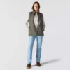 Damowa kamizelka z podszewką z polaru Sherpa, ocieplana i wodoodporna – kamizelka Rain Defender