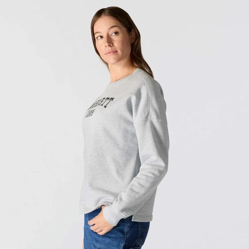 Damska bluza bez kaptura Carhartt 1889 o luźnym kroju i średniej gramaturze z nadrukiem