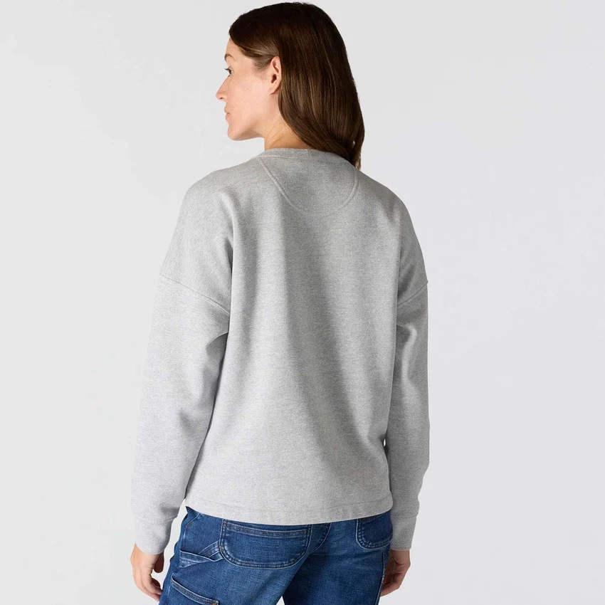 Damska bluza bez kaptura Carhartt 1889 o luźnym kroju i średniej gramaturze z nadrukiem