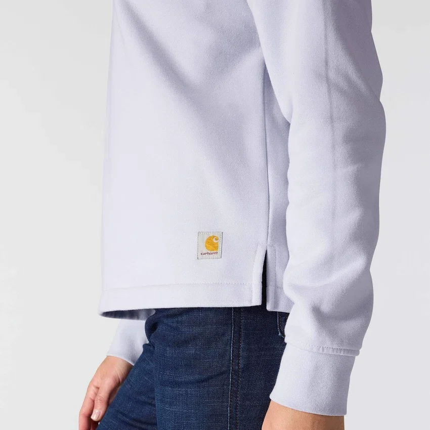 Damska bluza bez kaptura Carhartt 1889 o luźnym kroju i średniej gramaturze z nadrukiem