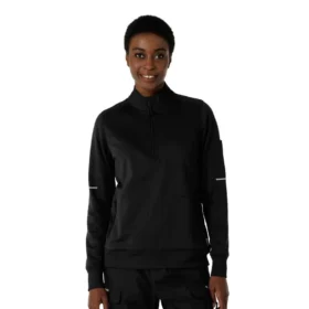 Damska bluza medyczna Rugged Flex® Rscu z półzamkiem