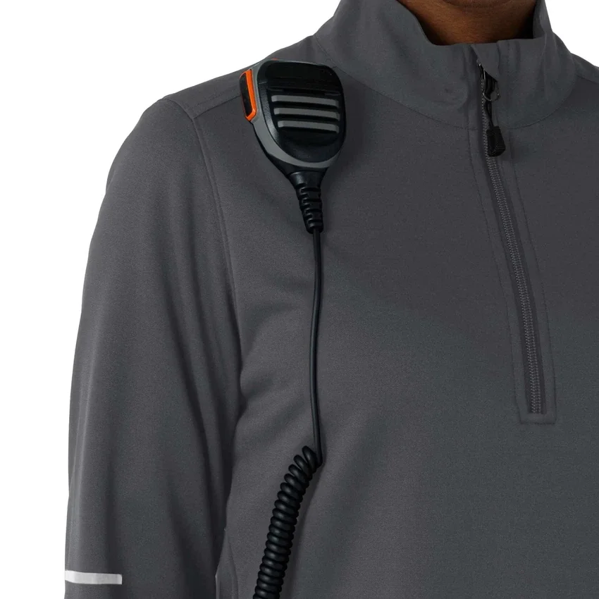 Damska bluza medyczna Rugged Flex® Rscu z półzamkiem