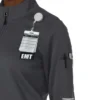 Damska bluza medyczna Rugged Flex® Rscu z półzamkiem