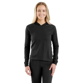 Damska bluza z kapturem Carhartt Force® Midweight Micro-Grid Base Layer