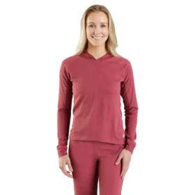 Damska bluza z kapturem Carhartt Force® Midweight Micro-Grid Base Layer