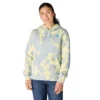 Damska bluza z kapturem Marquette w stylu tie-dye