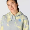 Damska bluza z kapturem Marquette w stylu tie-dye