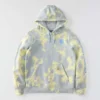 Damska bluza z kapturem Marquette w stylu tie-dye