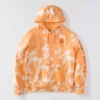 Damska bluza z kapturem Marquette w stylu tie-dye