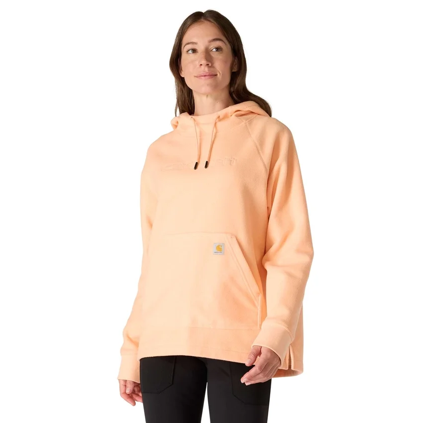 Damska bluza z kapturem z polaru Force Quick-Dry w stylu oversize