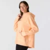Damska bluza z kapturem z polaru Force Quick-Dry w stylu oversize