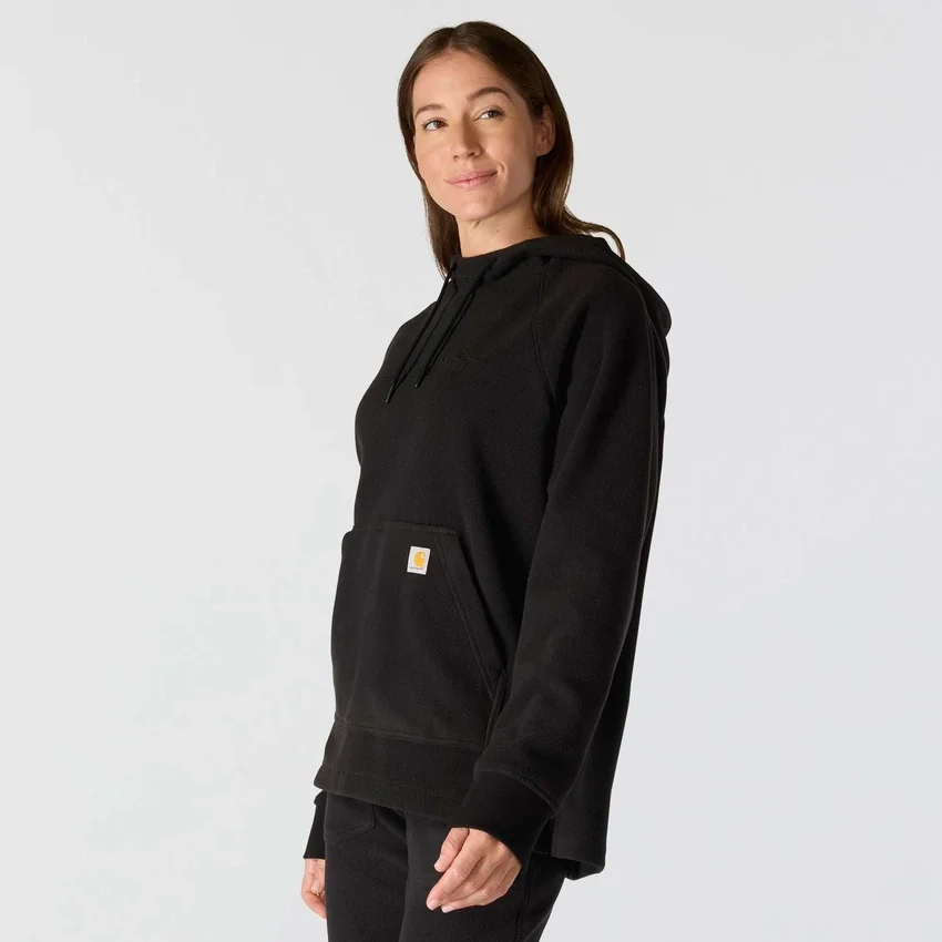 Damska bluza z kapturem z polaru Force Quick-Dry w stylu oversize