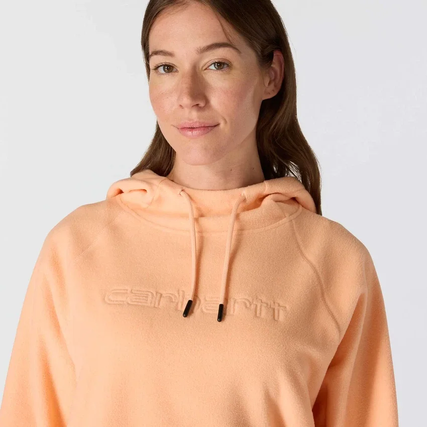 Damska bluza z kapturem z polaru Force Quick-Dry w stylu oversize